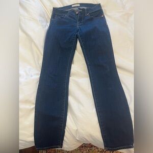Madewell Skinny Jeans in Deep Indigo